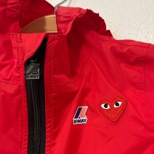 K-Way Kids 4 yrs  Red Raincoat